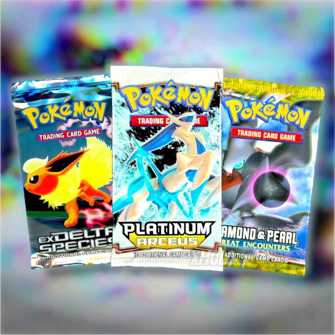 EX Delta Species + Platinum Arceus + DP Great Encounters (3 Packs)