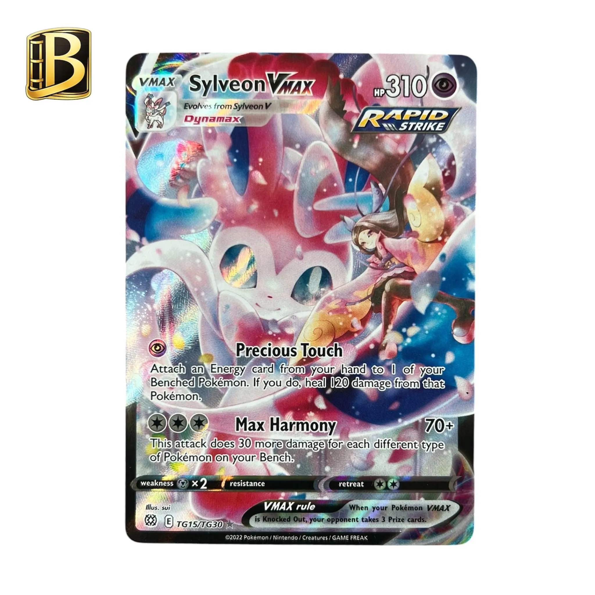 Pokémon Sylveon VMAX TG15/TG30 Trainer Gallery | Brilliant Stars