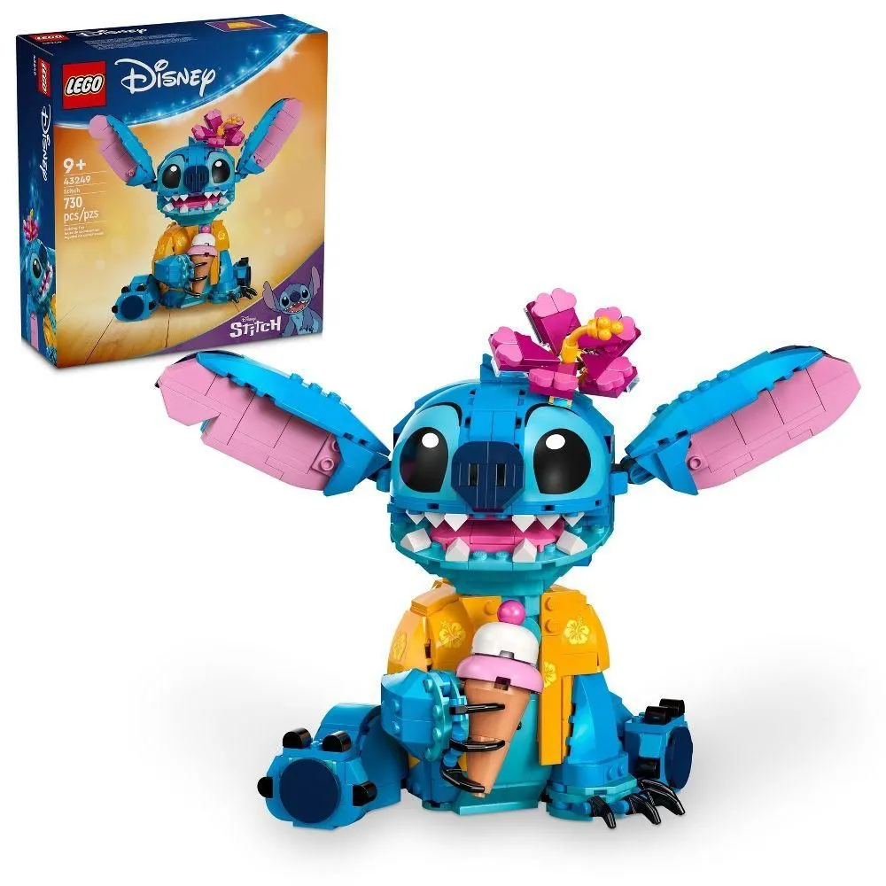 Brand New - LEGO Disney Stitch Buildable Kids' Toy Playset 43249