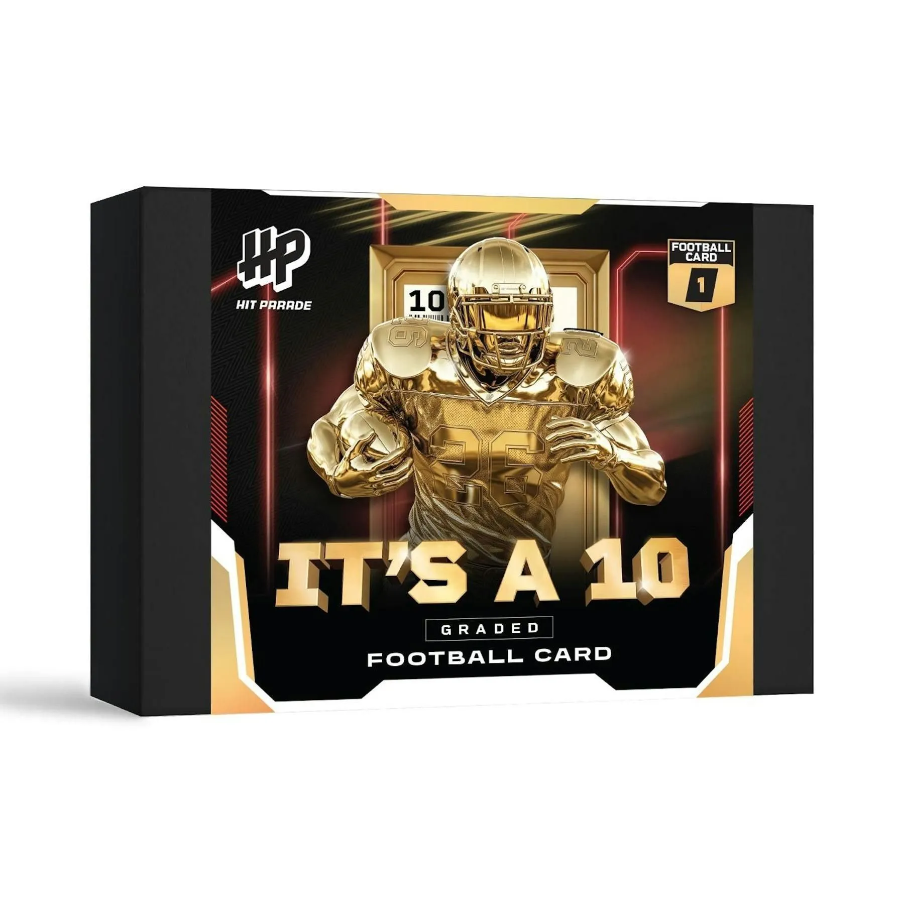 2026 Hit Parade Football Graded Card It's A 10 Series 1 Hobby Box
