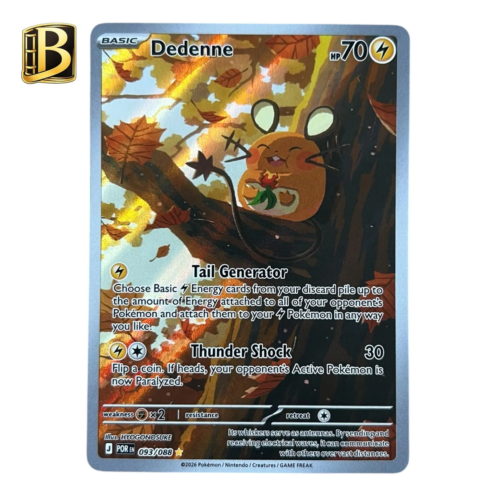 Dedenne 093/088 – Perfect Order – IR – Pokémon