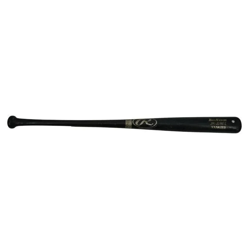 Jim Leyritz Yankees Game Used Rawlings Player Model Bat Steiner Holo Only