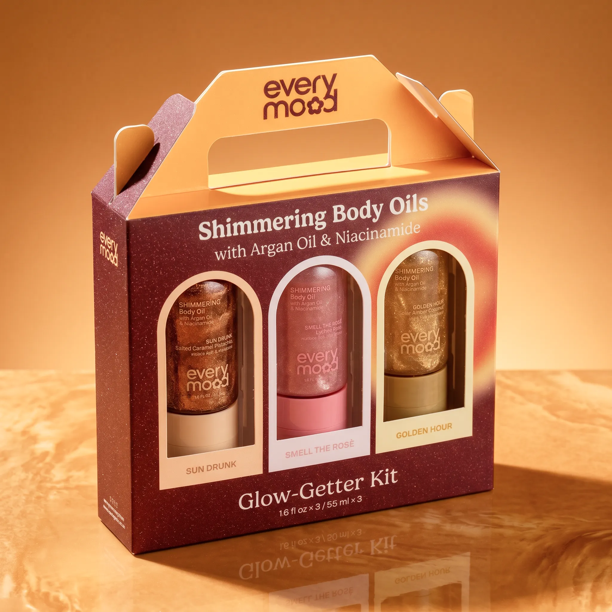 Glow Body Oil | Argan Oil & Niacinamide | Gift Set