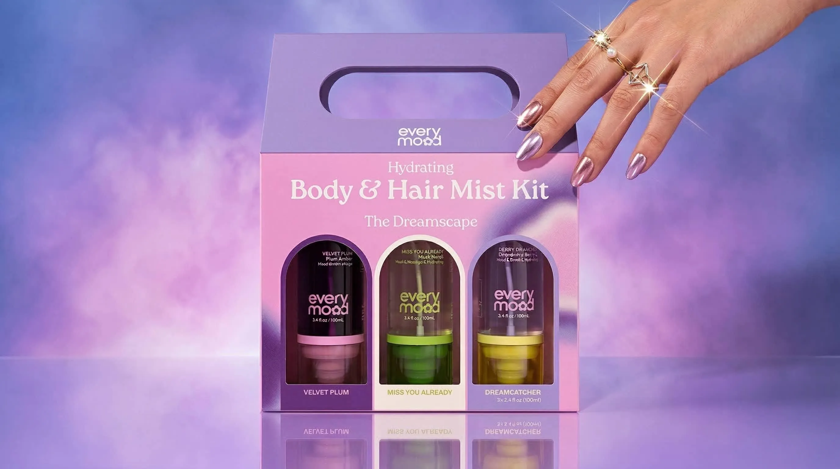 Body & Hair Mist Trio Gift Set | Dreamscape | 100mL