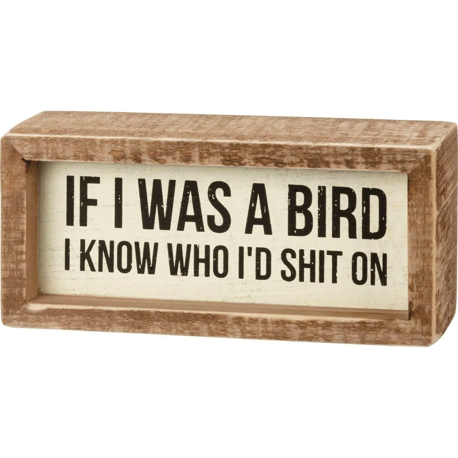 If I Was A Bird | Wood Box Sign