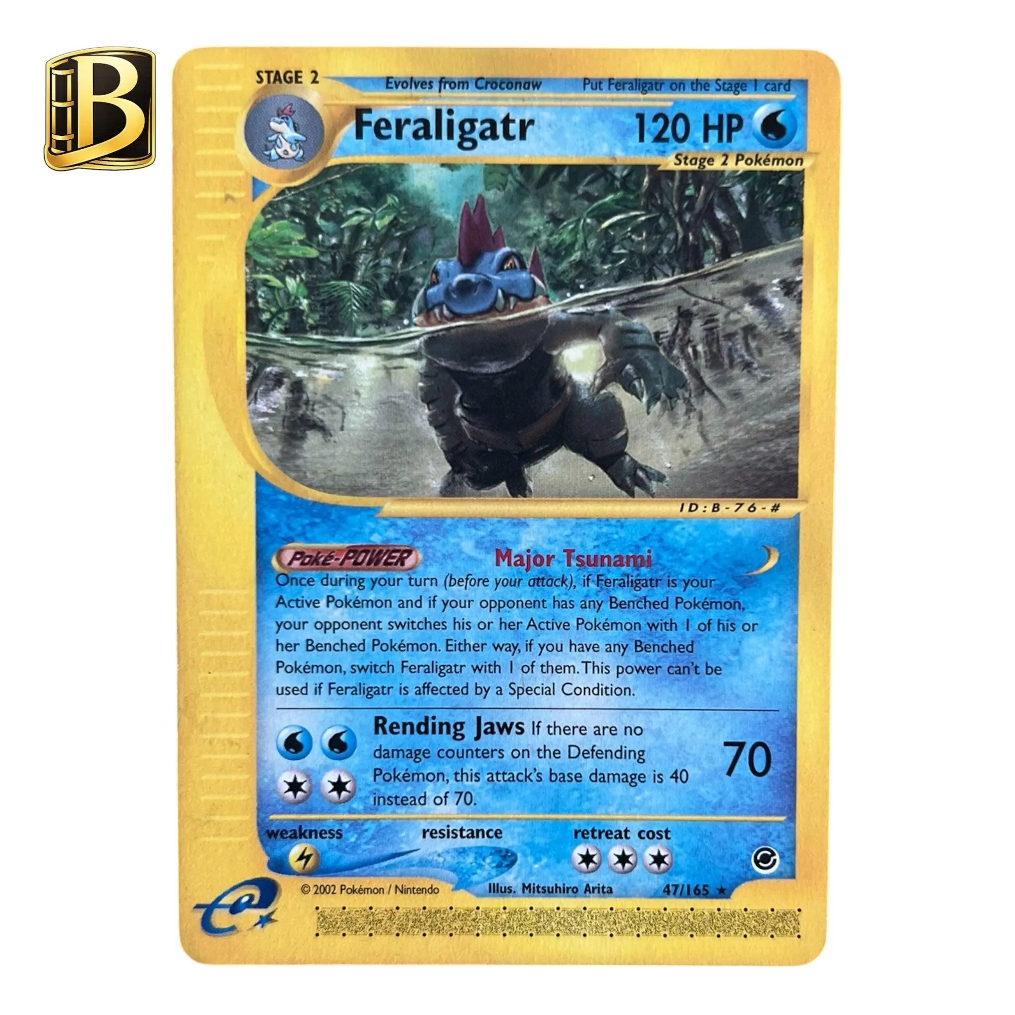 Feraligatr 47/165 – Expedition Base Set – Pokémon