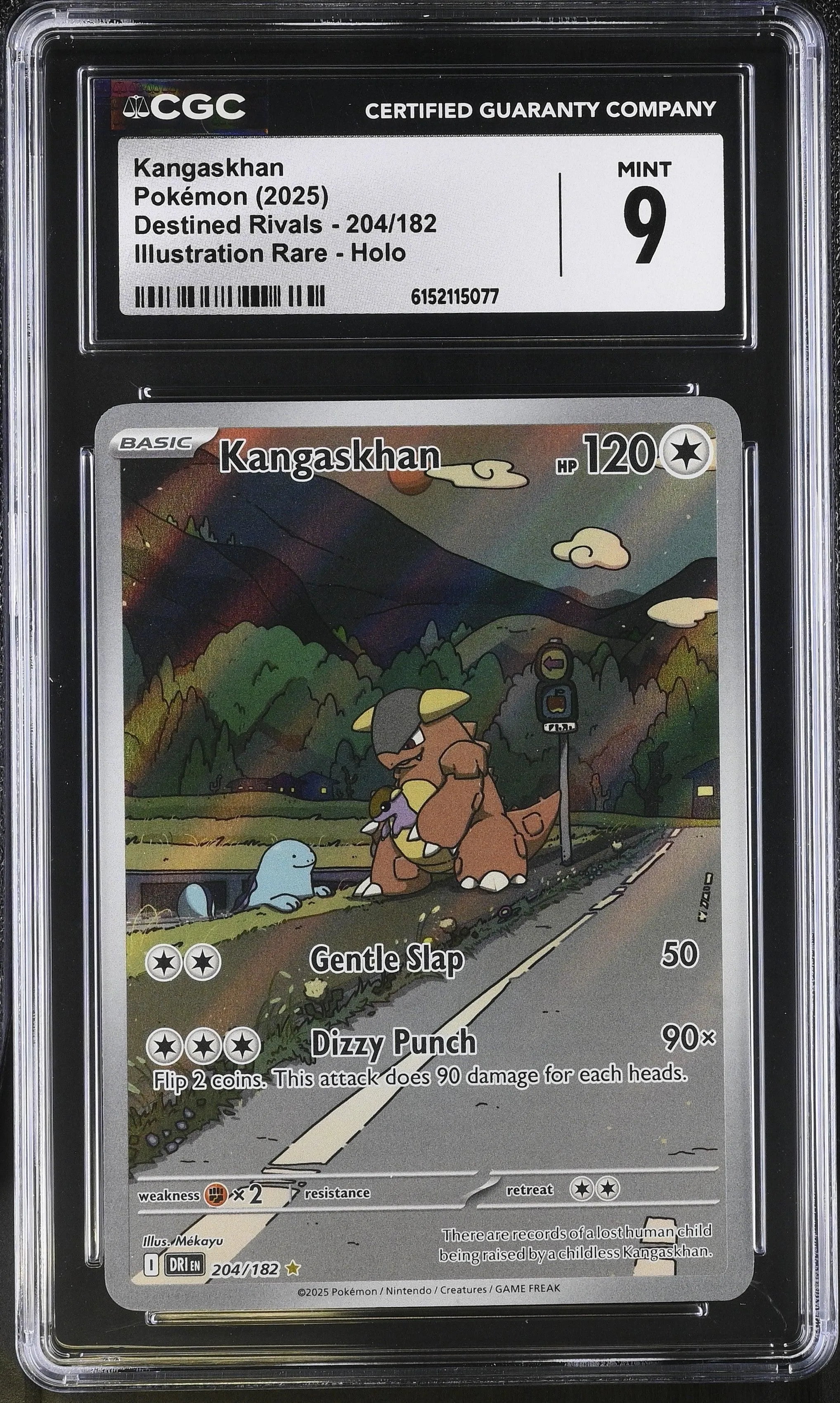 Kangaskhan #204/182 Destined Rivals CGC Mint 9 Pokemon