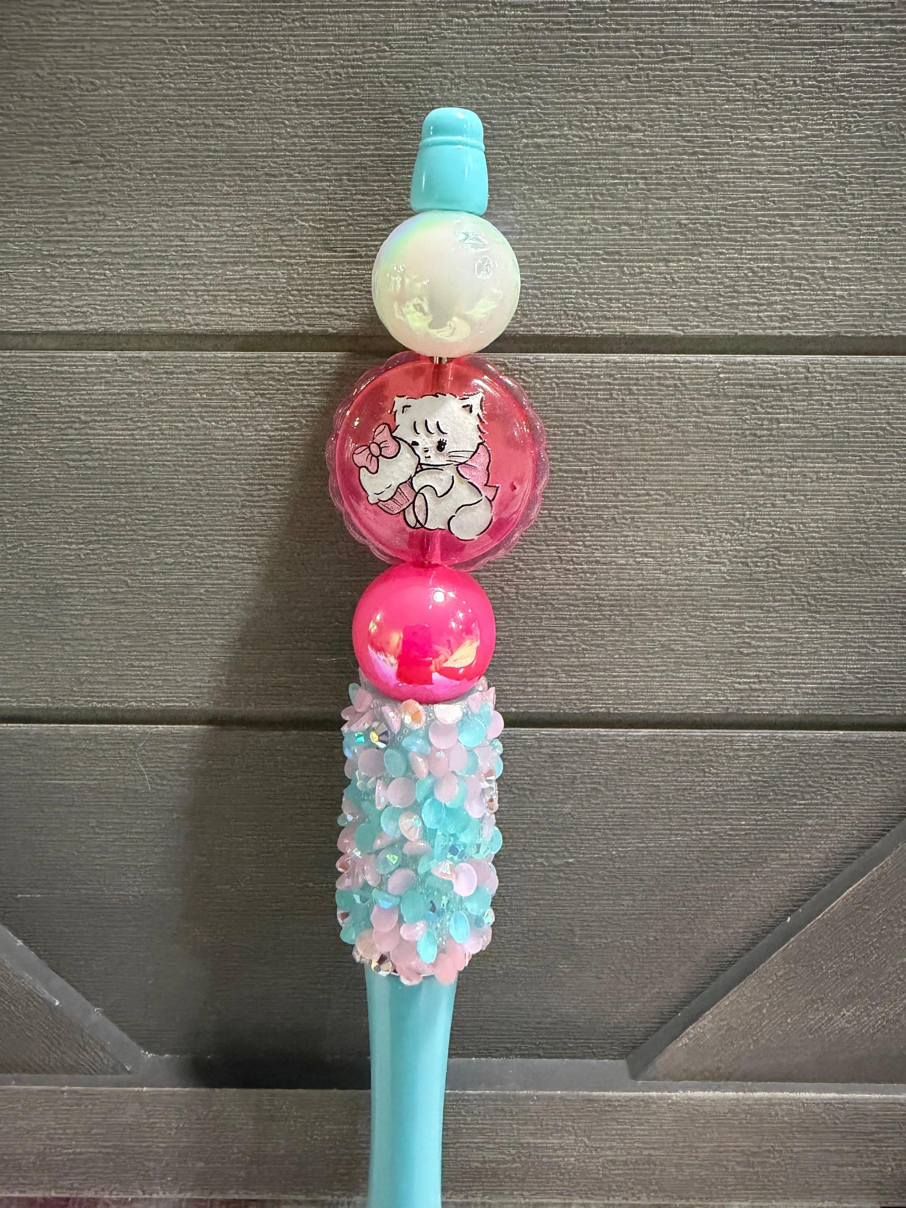 Pink 'n Blue Kitty Pen