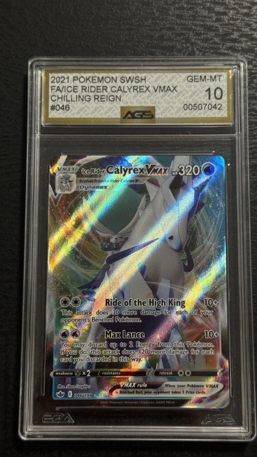 2021 Pokemon 25th Anniversary Celebrations Imposter Professor Oak #73 AGS 10