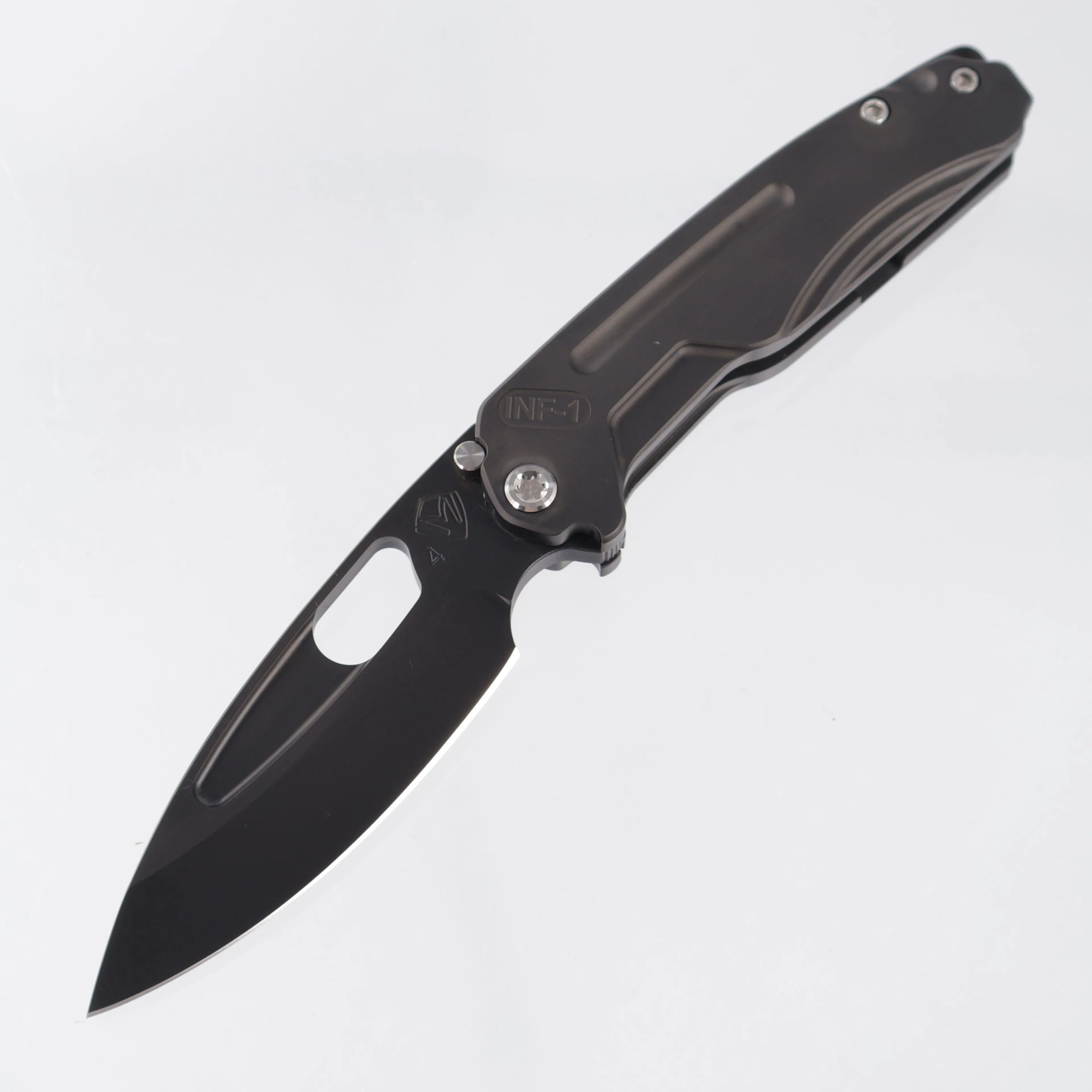 Medford Infraction - Black PVD Titanium Front Scale & Lockside - PVD S35VN - MK0314PQ-30PV-TSCS-BP