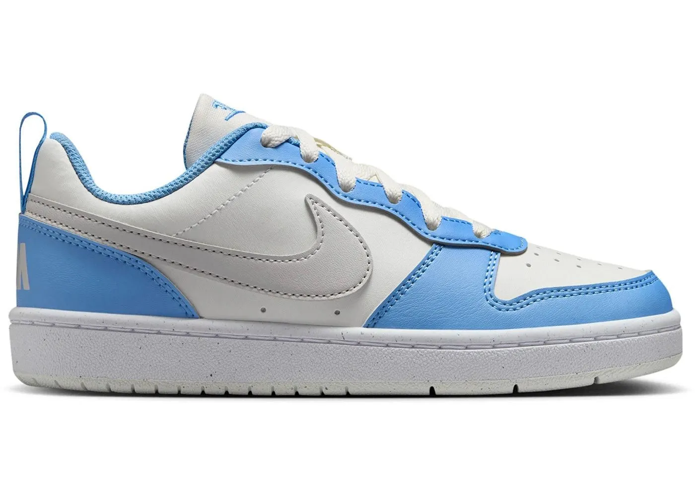 1317297 Nike Court Borough Low Recraft Summit White Cobalt Pulse GS 6 New