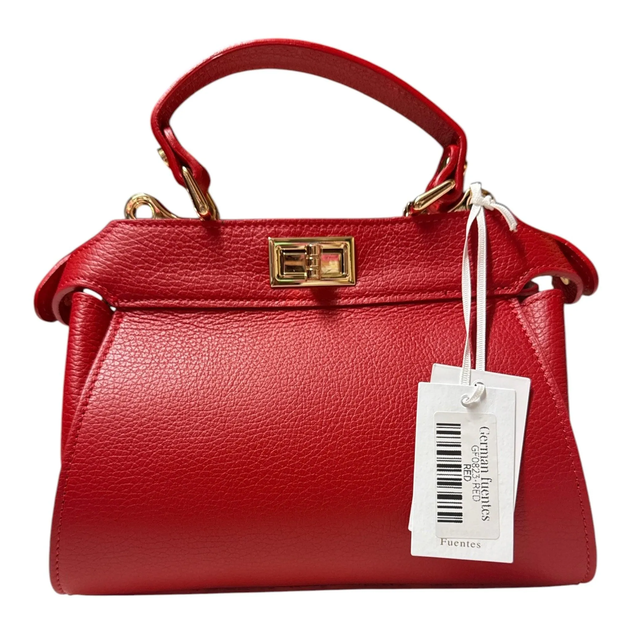 German Fuentes Red Audrey Bag