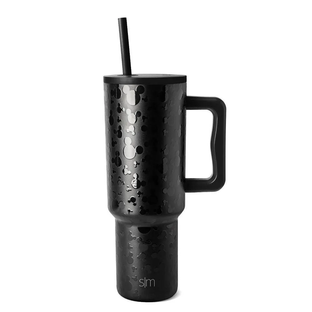 New without box - Simple Modern Trek 40oz Stainless Steel Mickey Mouse Lidded Tumbler