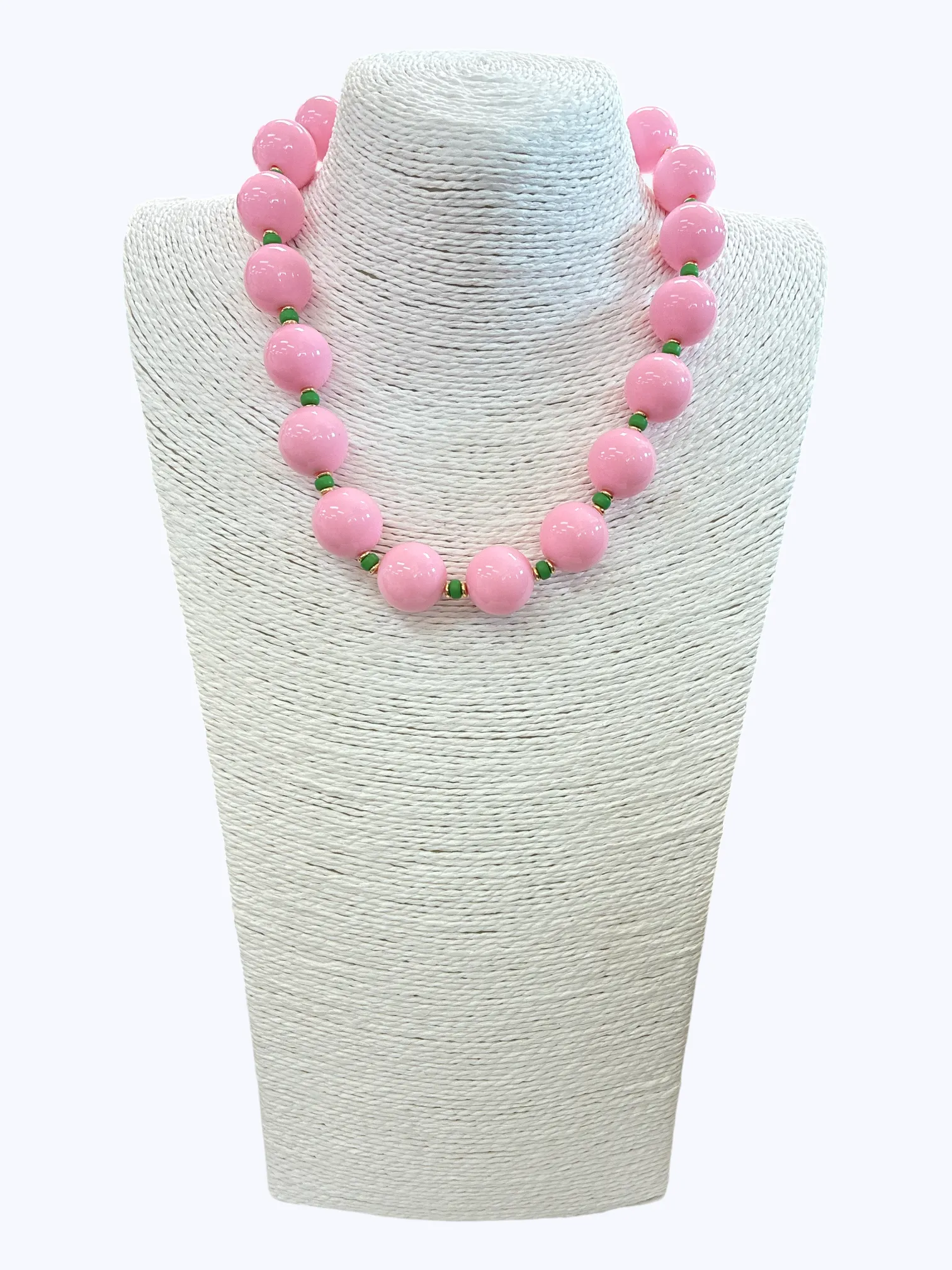 Chunky Acrylic Bead Necklace