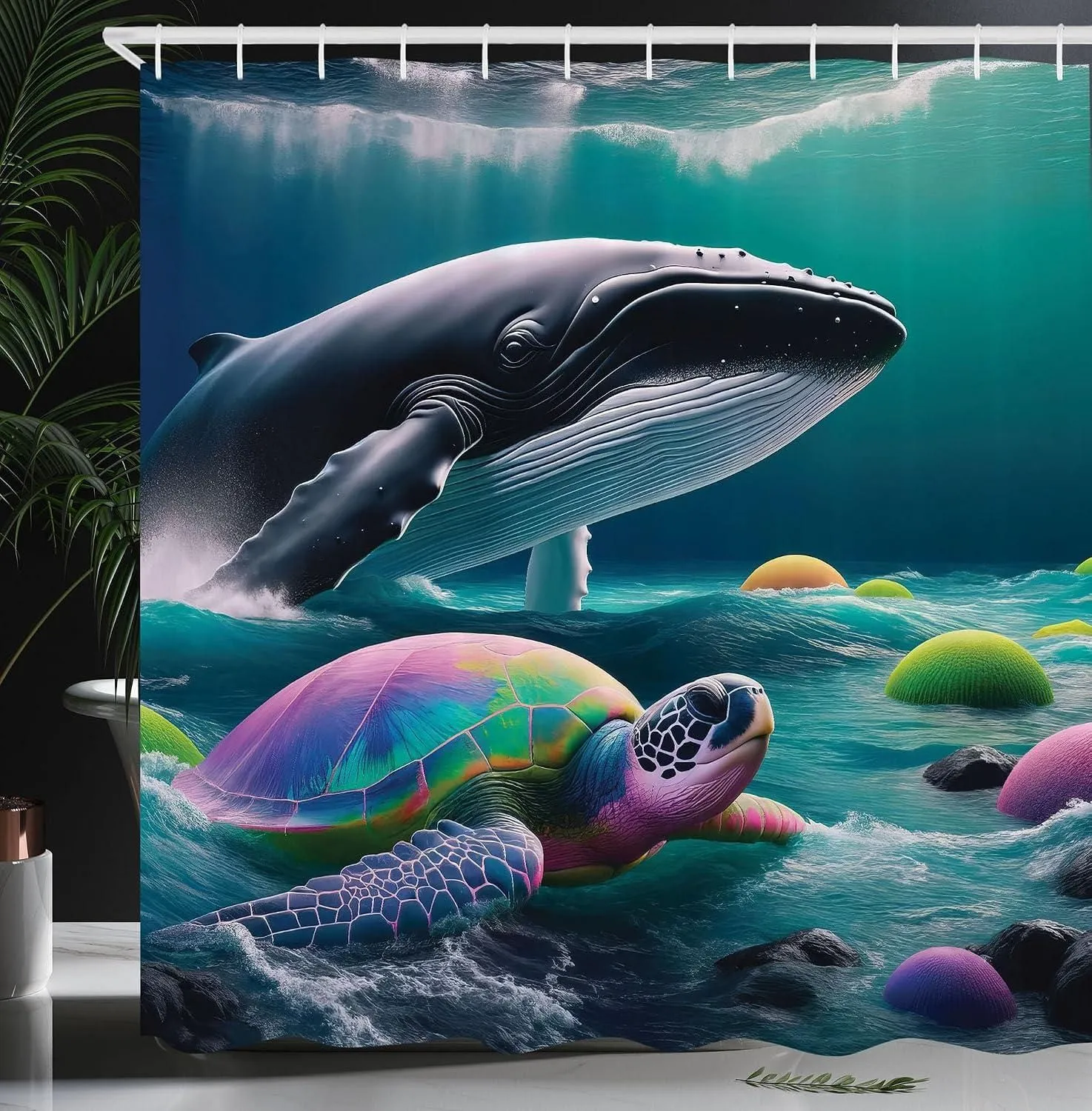 Abstract Underwater Life