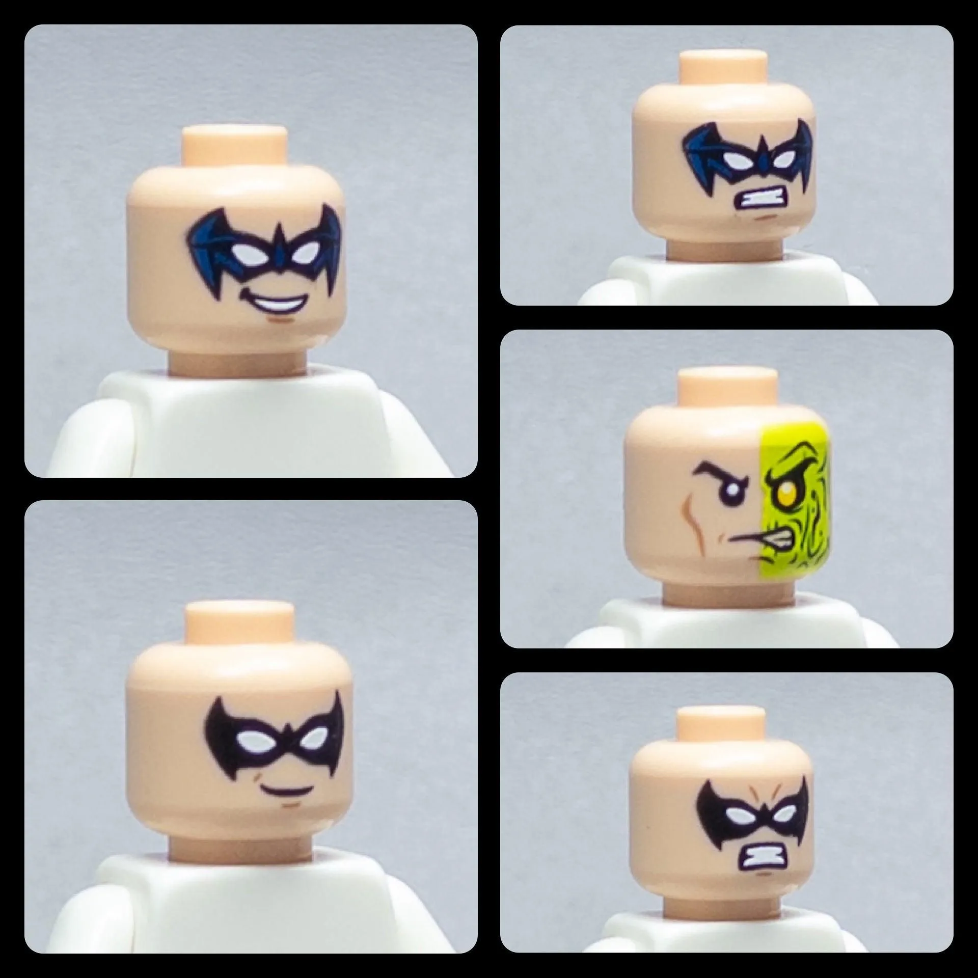 JONAK Toys UV Printed Heads- Modern Style Alternate Heads