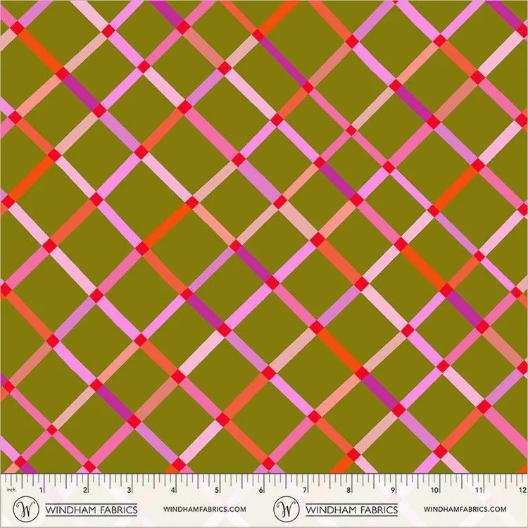 Windham Fabrics | Happy Place | Crossing | Martini | 55375D-11 | Annabel Wrigley