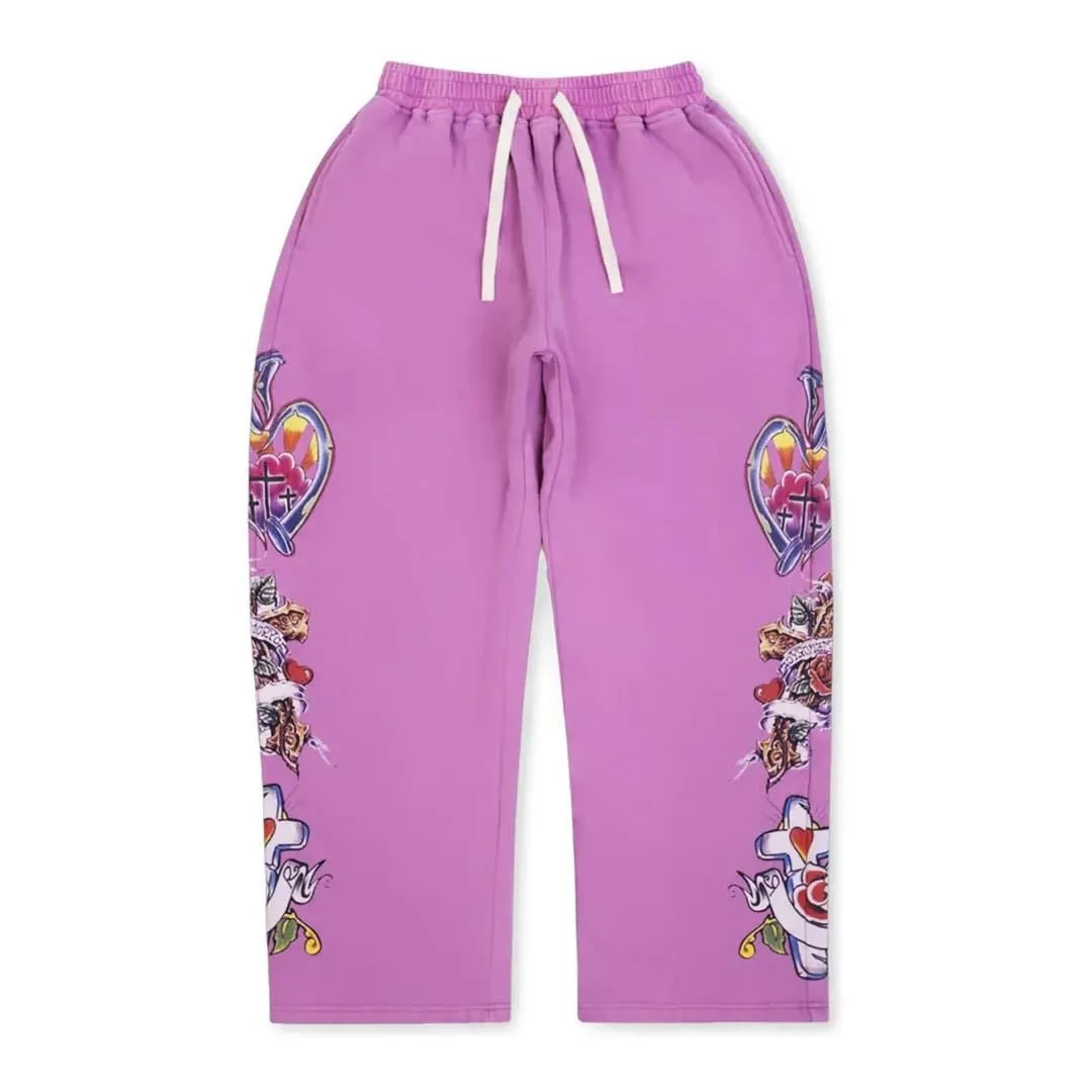 Righteous Risen King Sweatpants Purple