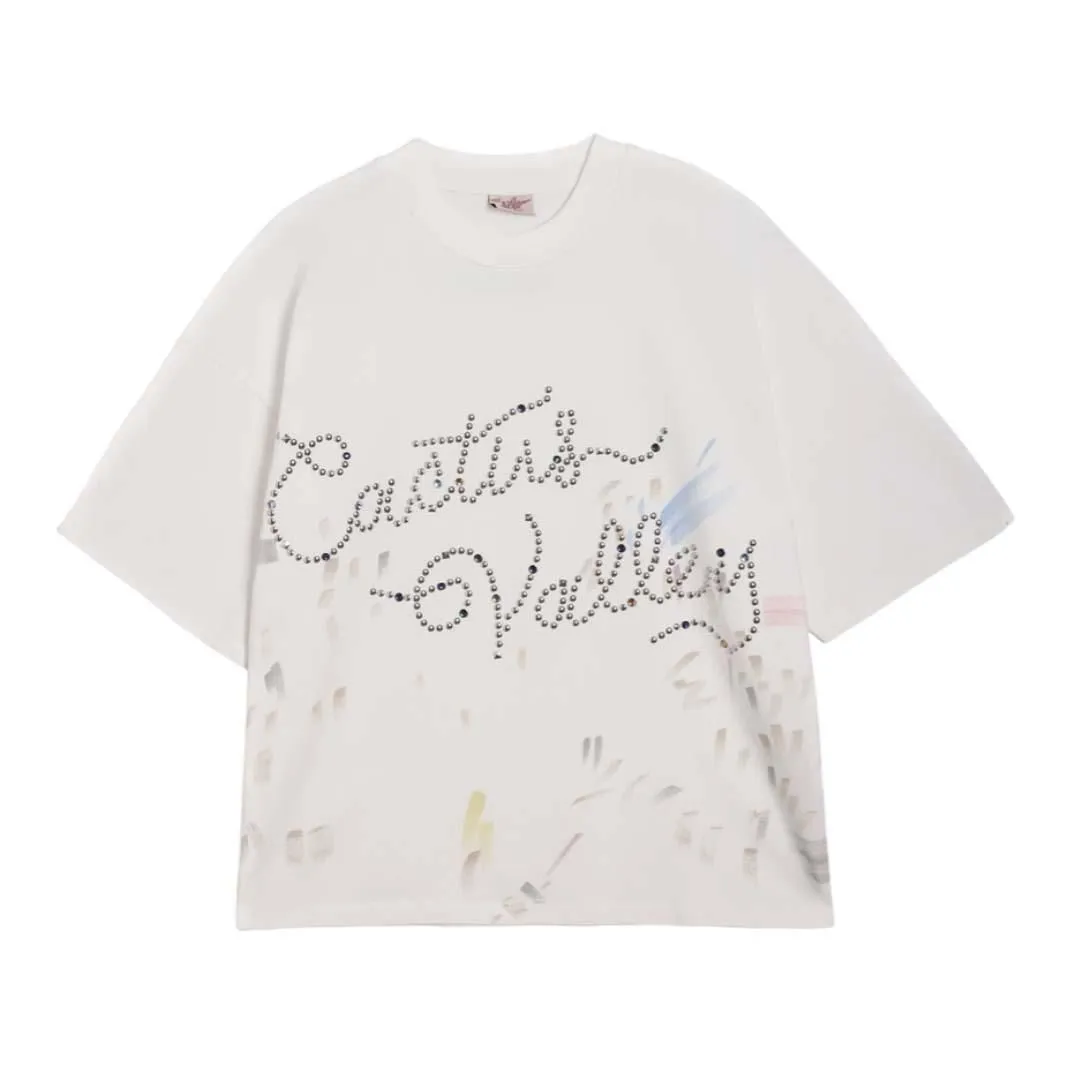 Cactus Valley Splatter Tee Cream