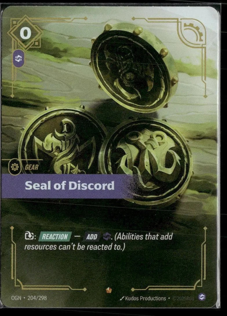 Seal of Discord #204/298 - Riftbound Origins