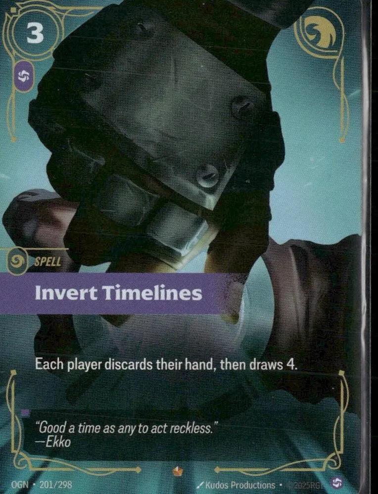 Invert Timelines #201/298 Rare - Riftbound Origins