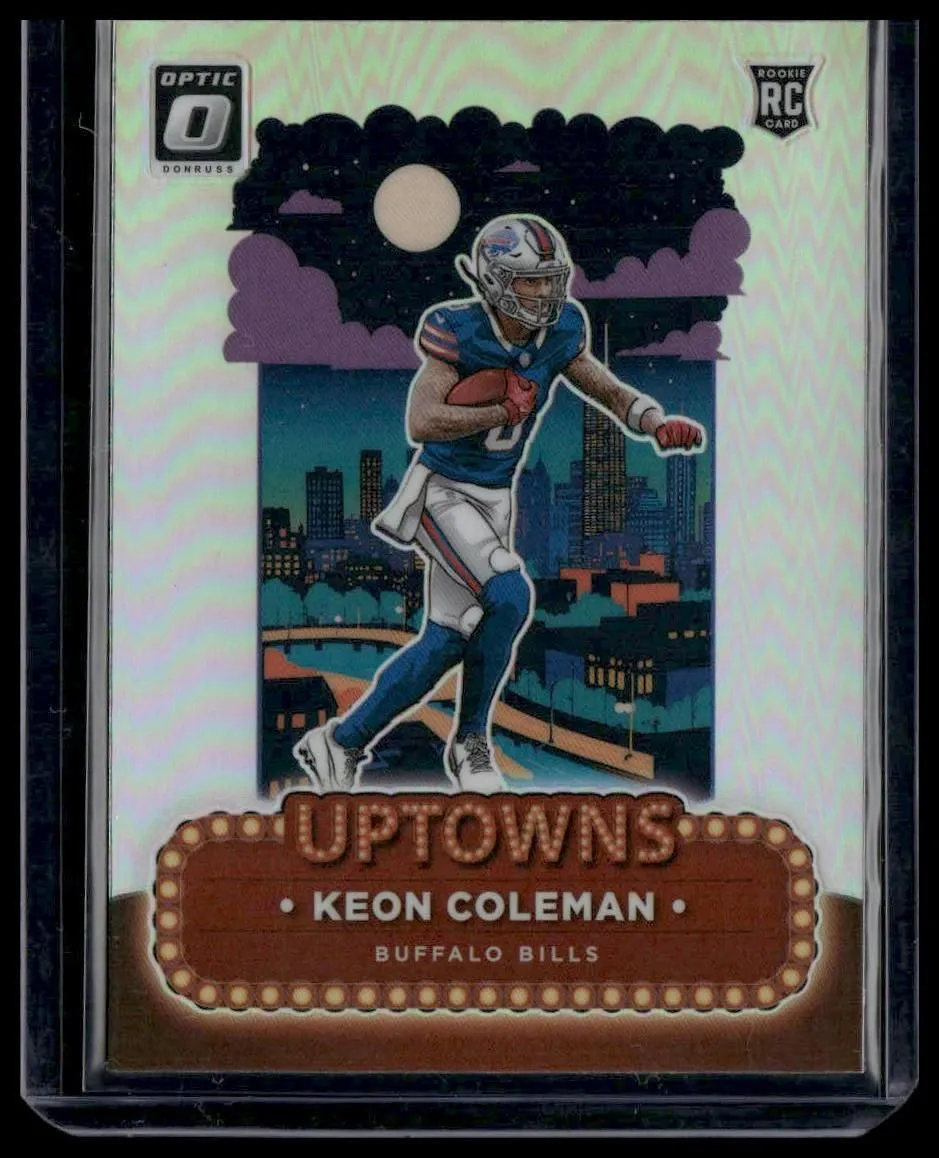2024 Donruss Optic #15 Keon Coleman Uptowns