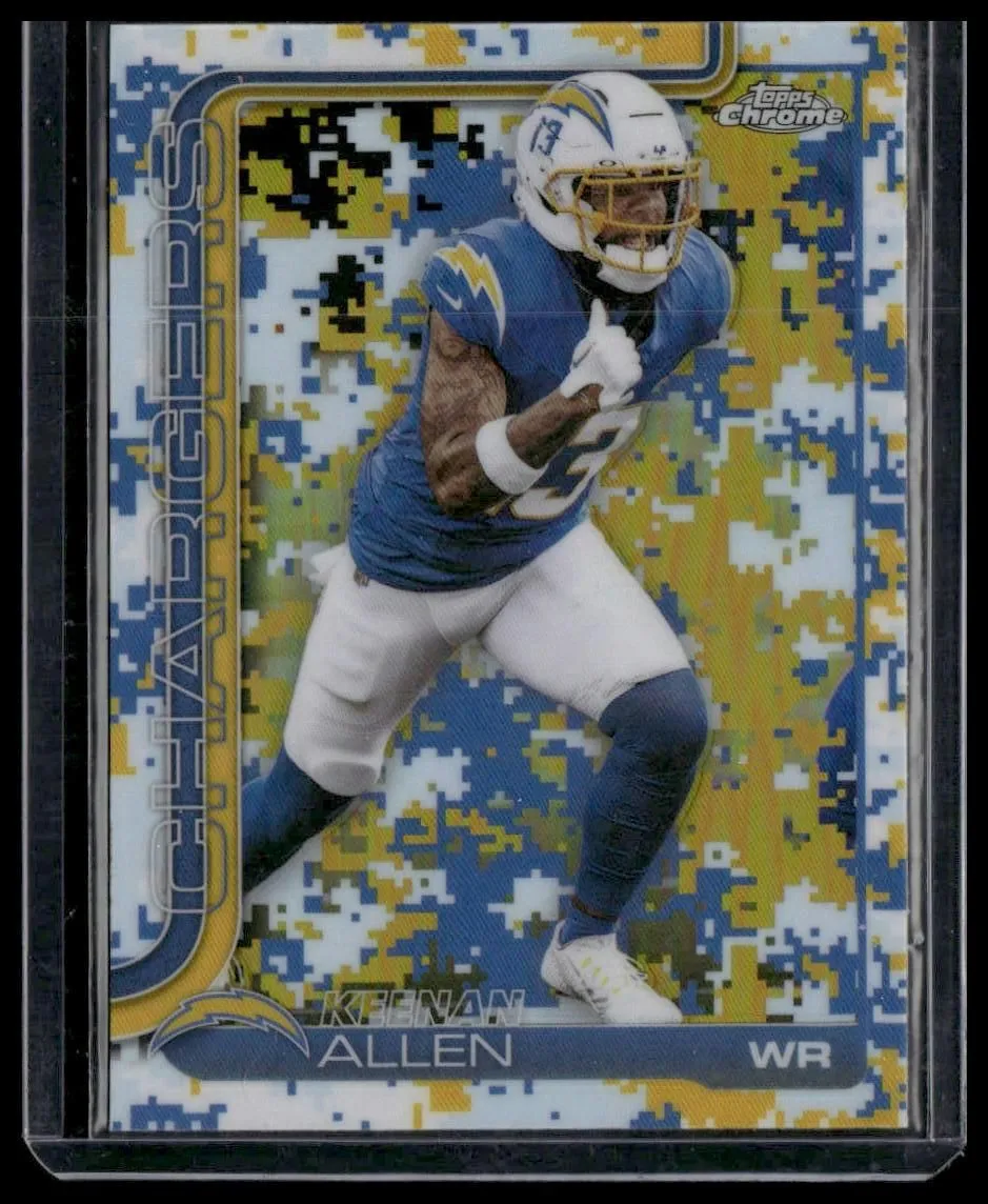 2025 Topps Chrome #155 Keenan Allen Team Camo