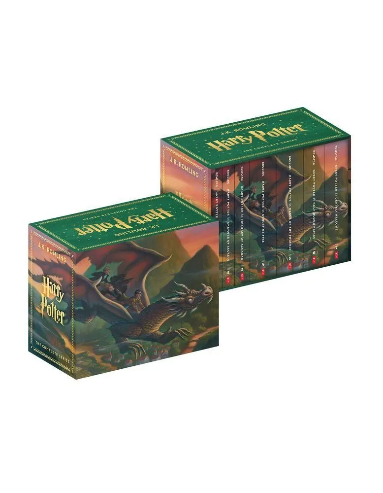 Open-box - Harry Potter: The Complete Series Boxed Set by J. K. Rowling (Paperback)