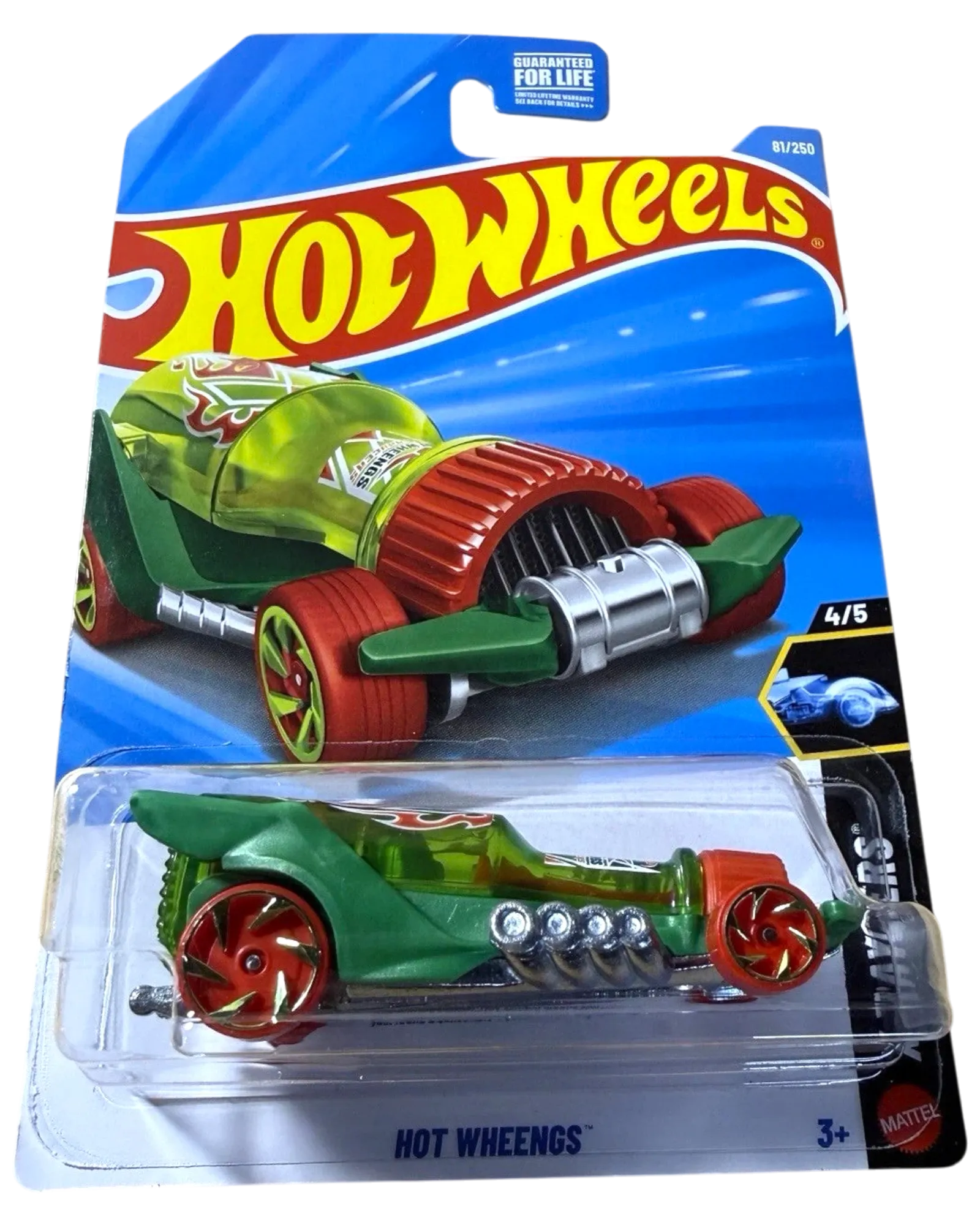 Scratch & Dent Hot Wheels Treasure Hunt Hot Wings 1:64 Die-Cast #81/250