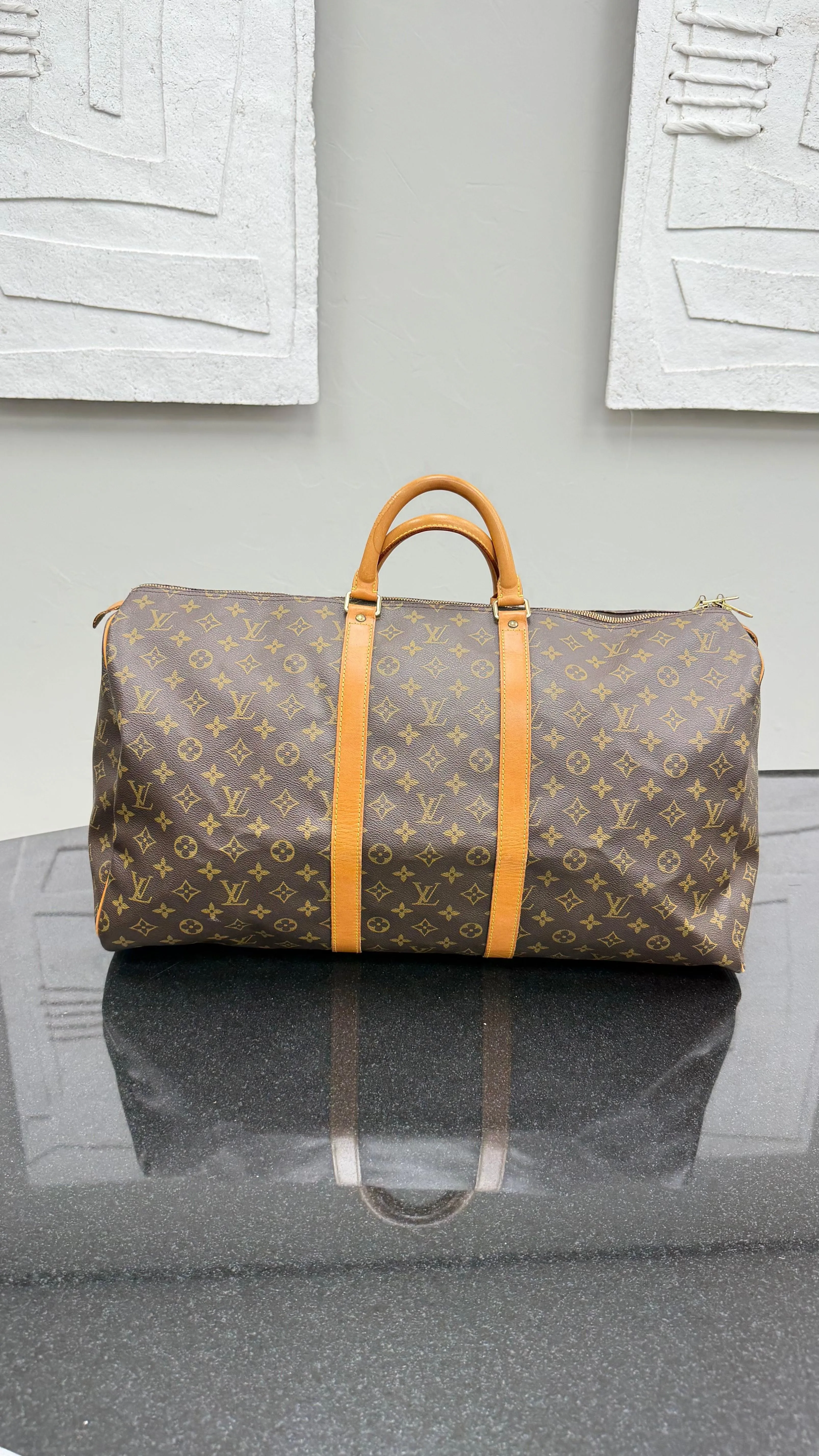 Louis Vuitton Monogram Keepall 55