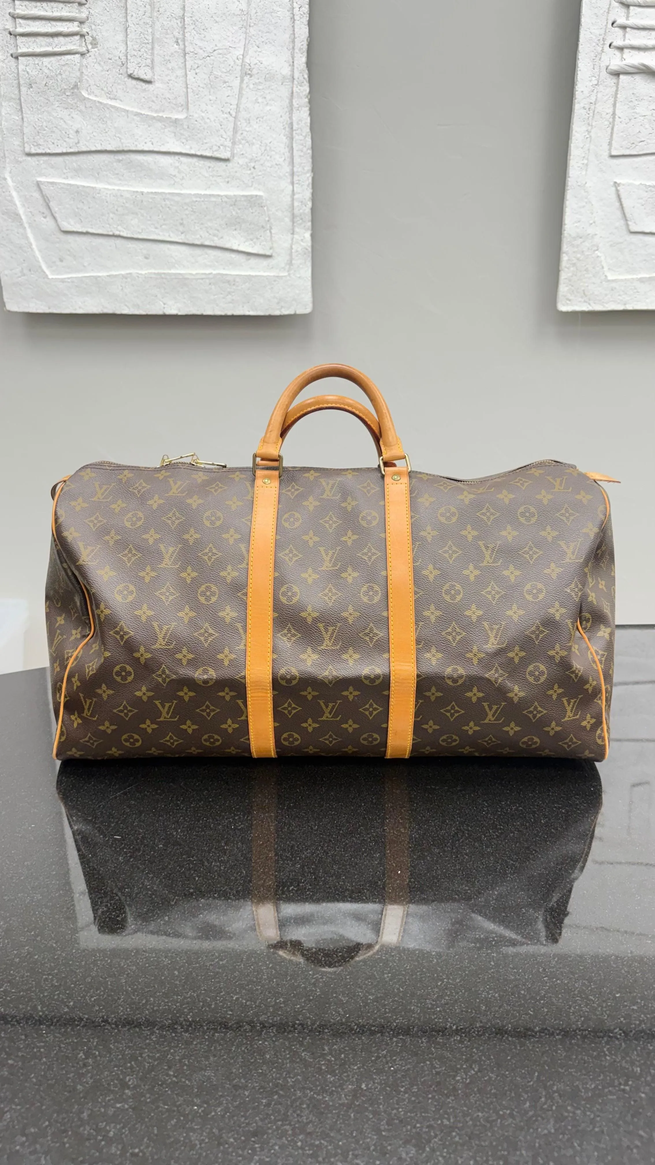 Louis Vuitton Monogram Keepall 55