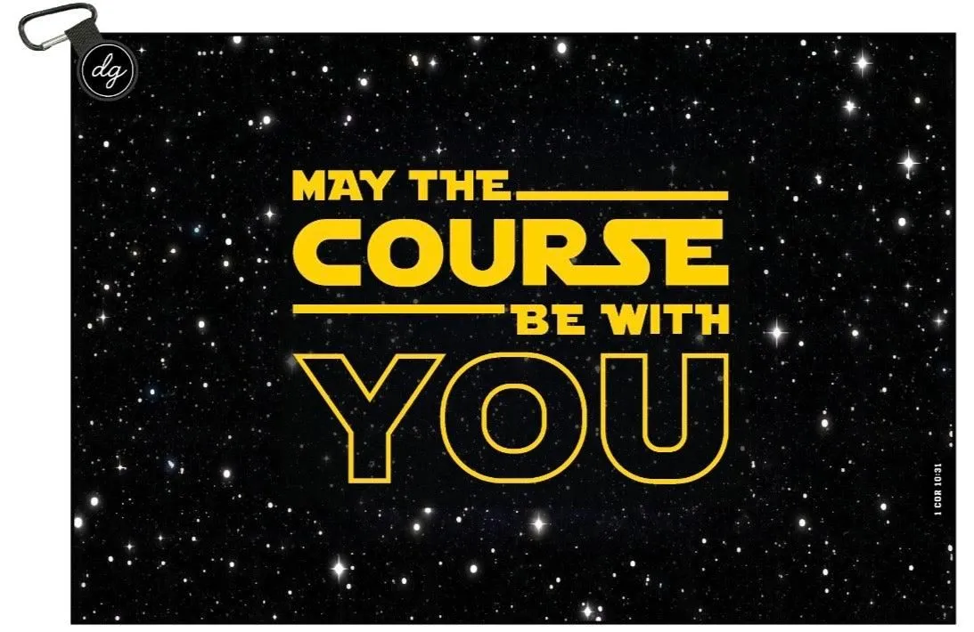 May The Course Be With You Towel