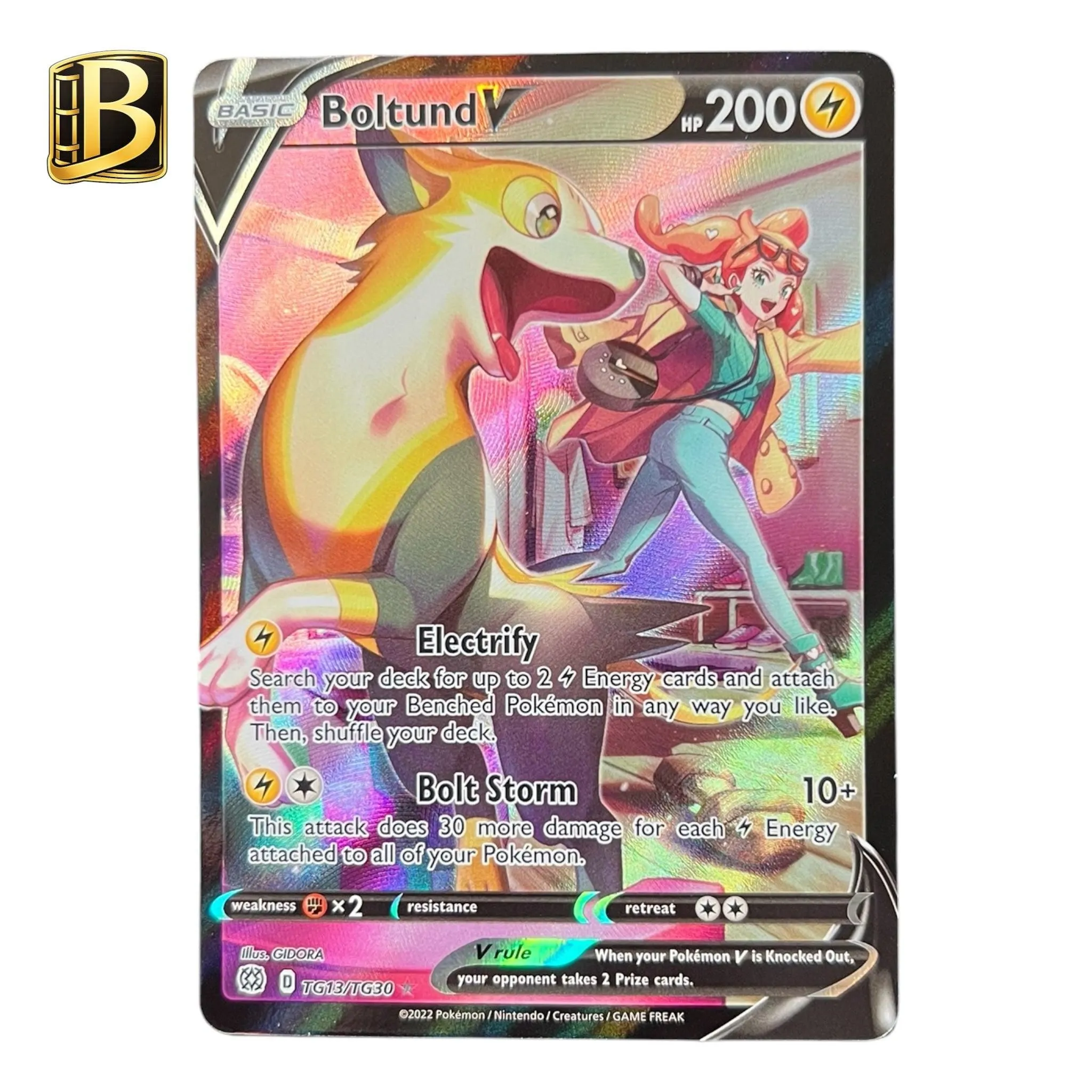 Boltund V TG13/TG30 – Silver Tempest Trainer Gallery – Pokémon