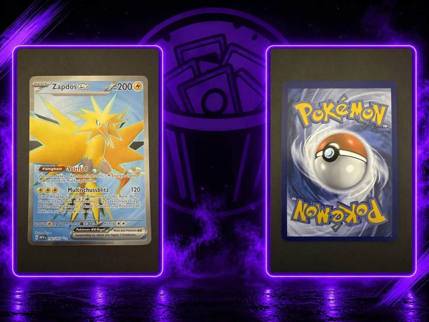 Zapdos Ex 151 UR NM DE