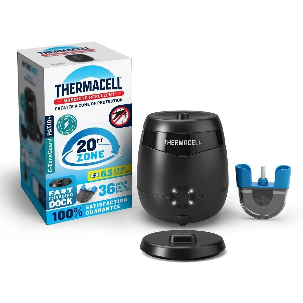 Open-box - Thermacell E-ZoneGuard Patio + Rechargeable Mosquito Repeller + Fast Charging