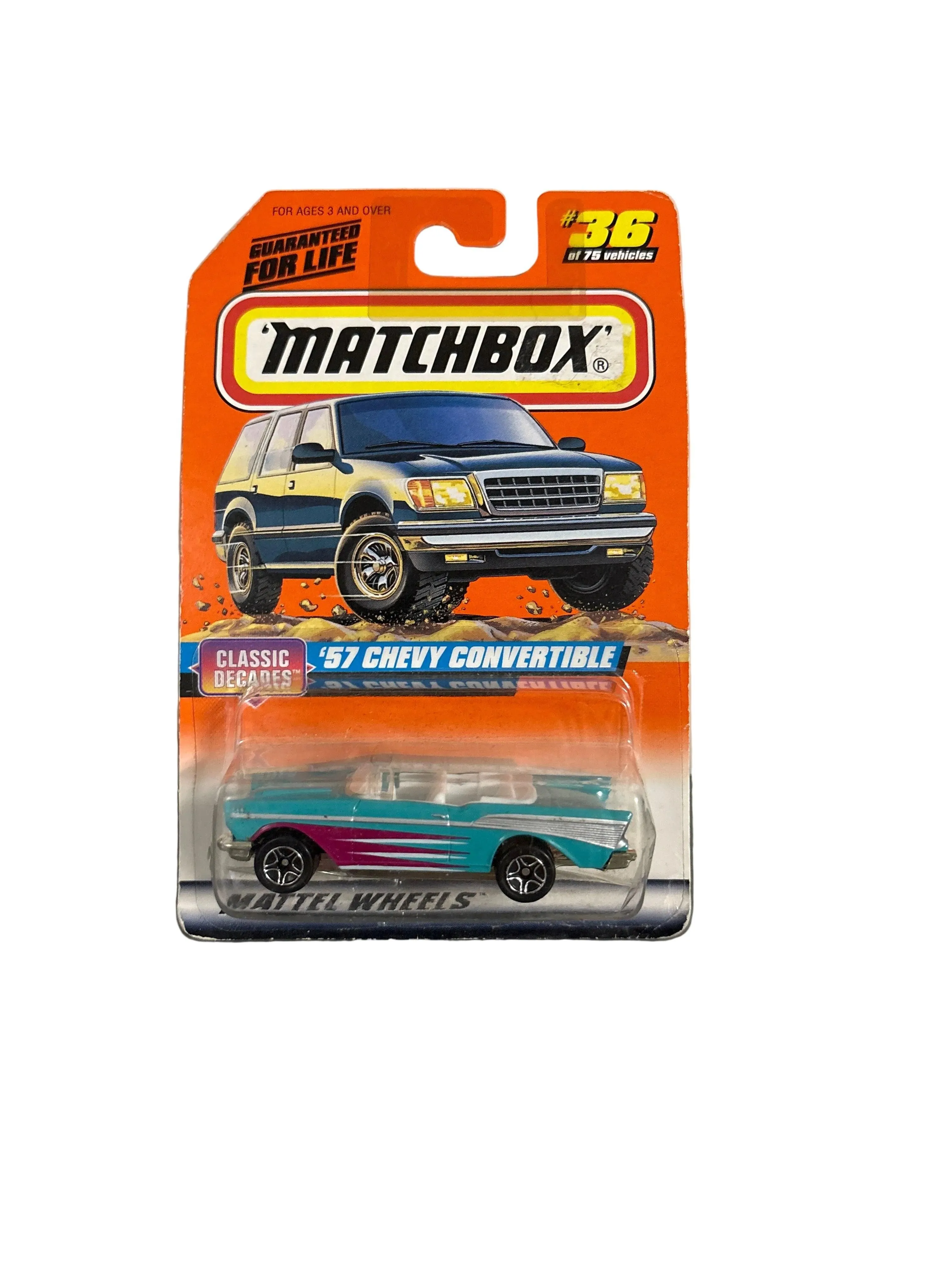 Matchbox 57 Chevy Convertible Diecast