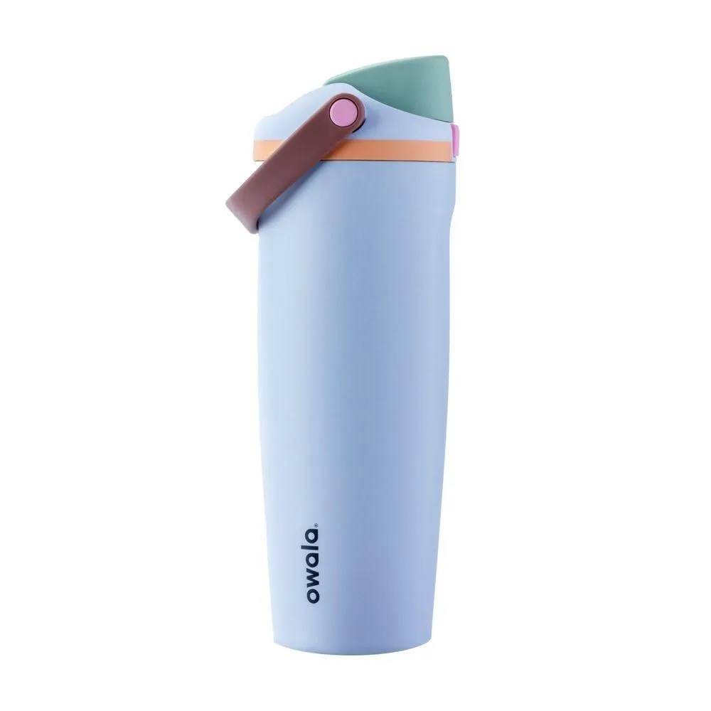 New without box - Owala 30oz FreeSip SWAY Stainless Steel Water Bottle - Periwinkle Twinkle