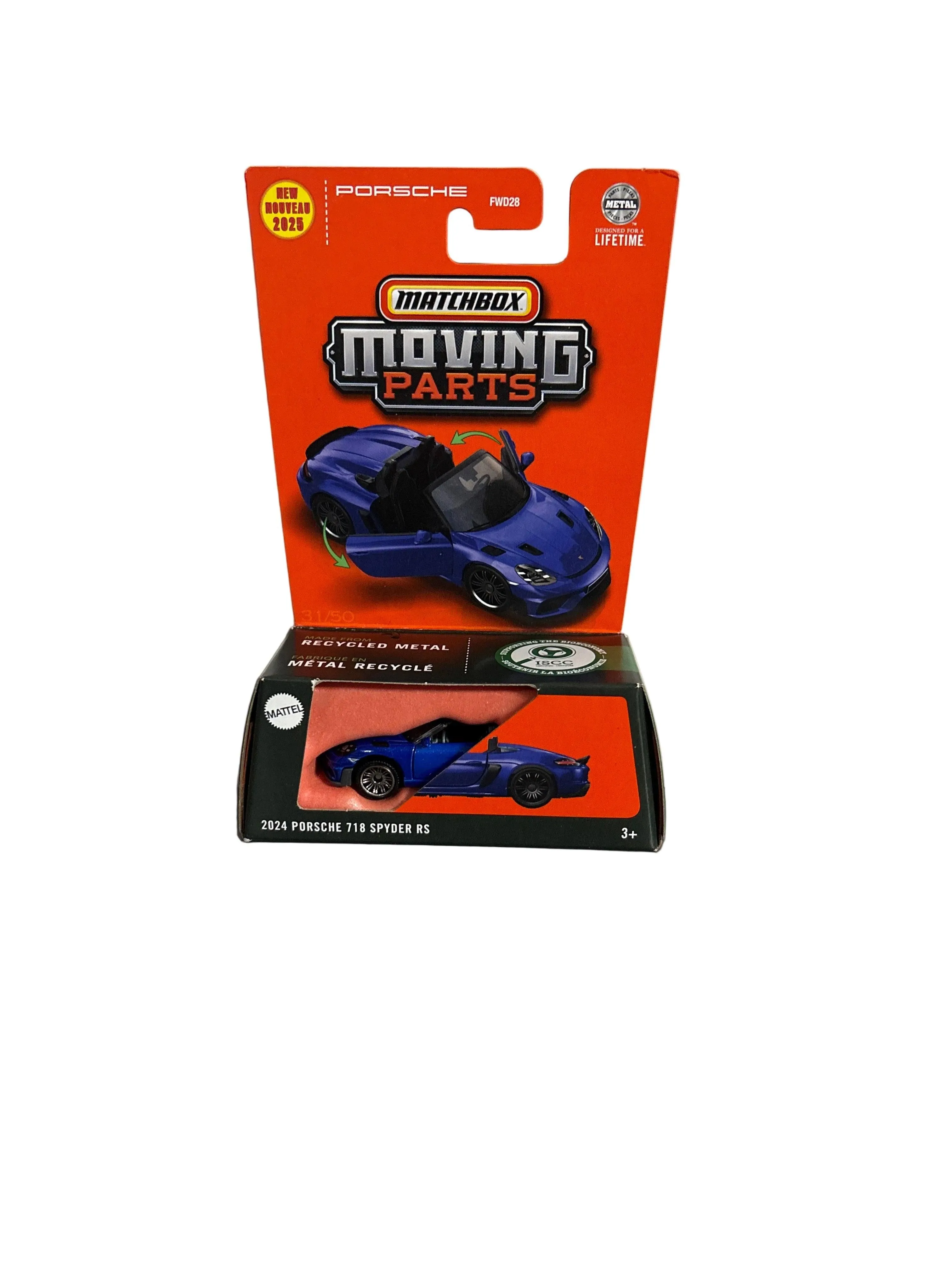 Matchbox 2024 Porsche 718 Spyder RS Diecast