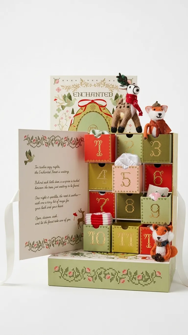 Enchanted Forest Bath & Body Advent Calendar Gift Set