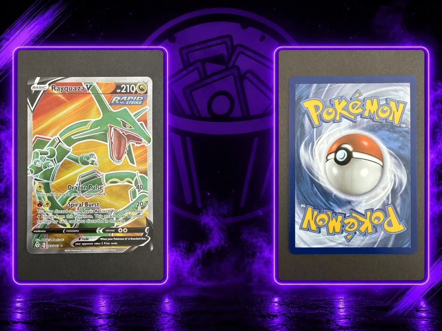 Rayquaza V Drachenwandel UR NM EN