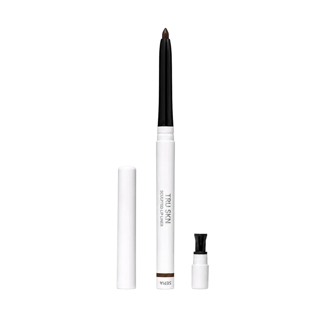TRU SKN SCULPTED LIP LINER - SEPIA