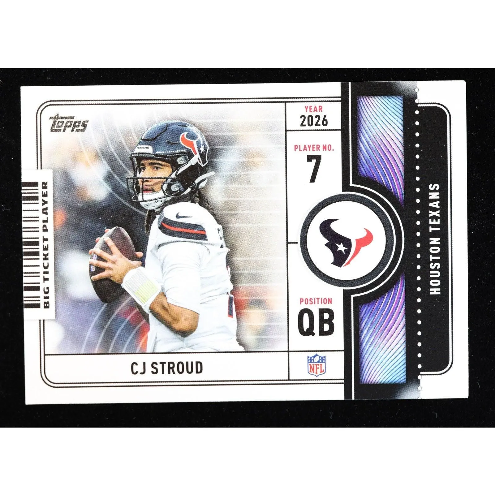 2026 Topps Flagship CJ Stroud Big Ticket Player BTP-15 — Near Mint
