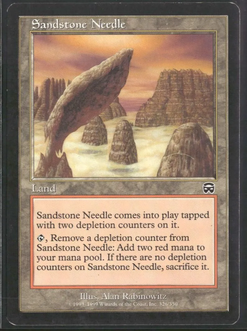 Mercadian Masques Sandstone Needle #326