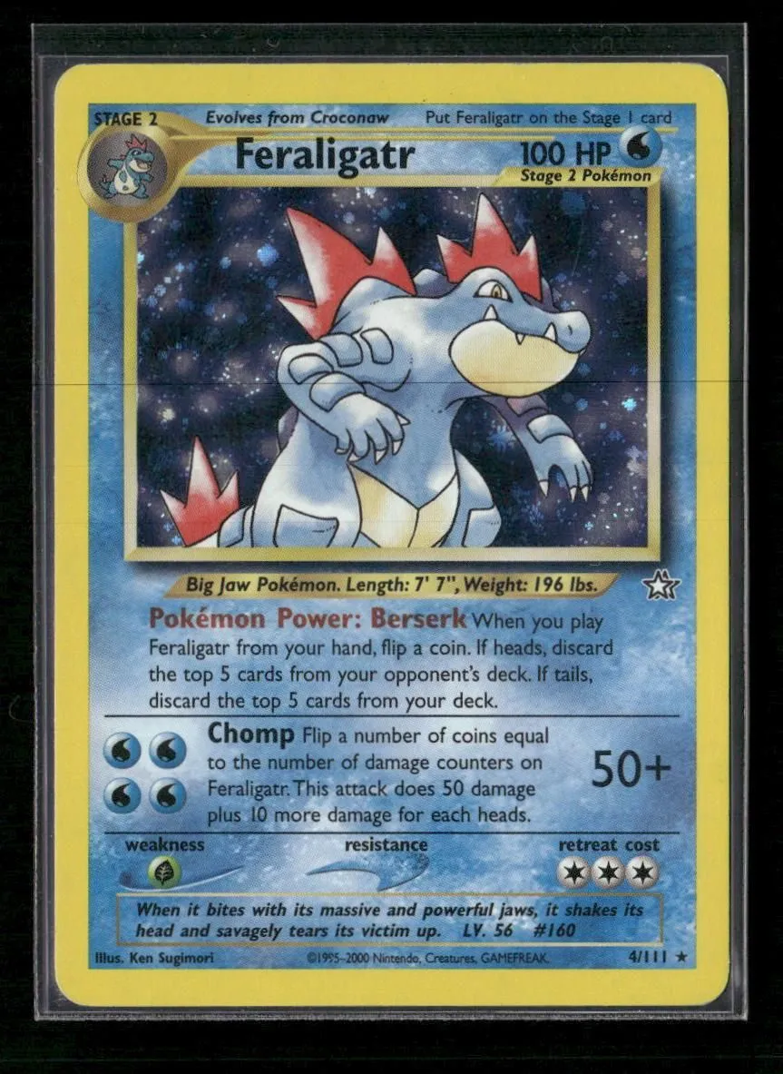 Neo Genesis Feraligatr (4) #004/111