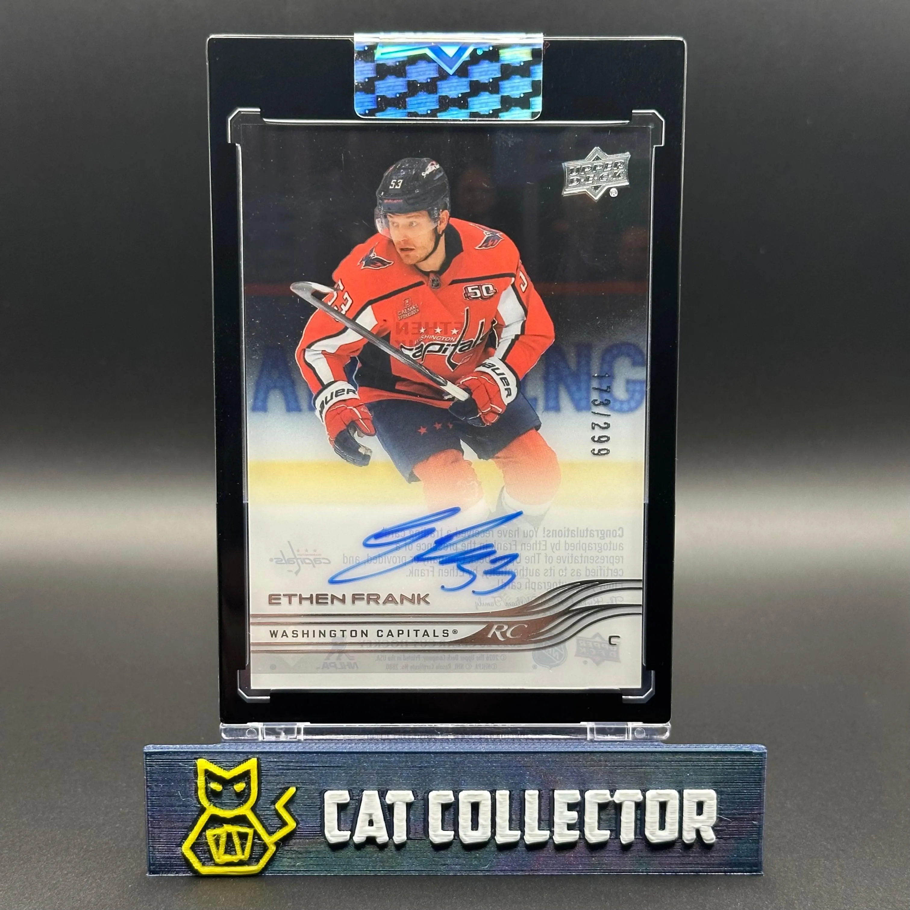 2025-26 UD Clear Cut ETHEN FRANCK #CC-EF  RC /299 Auto