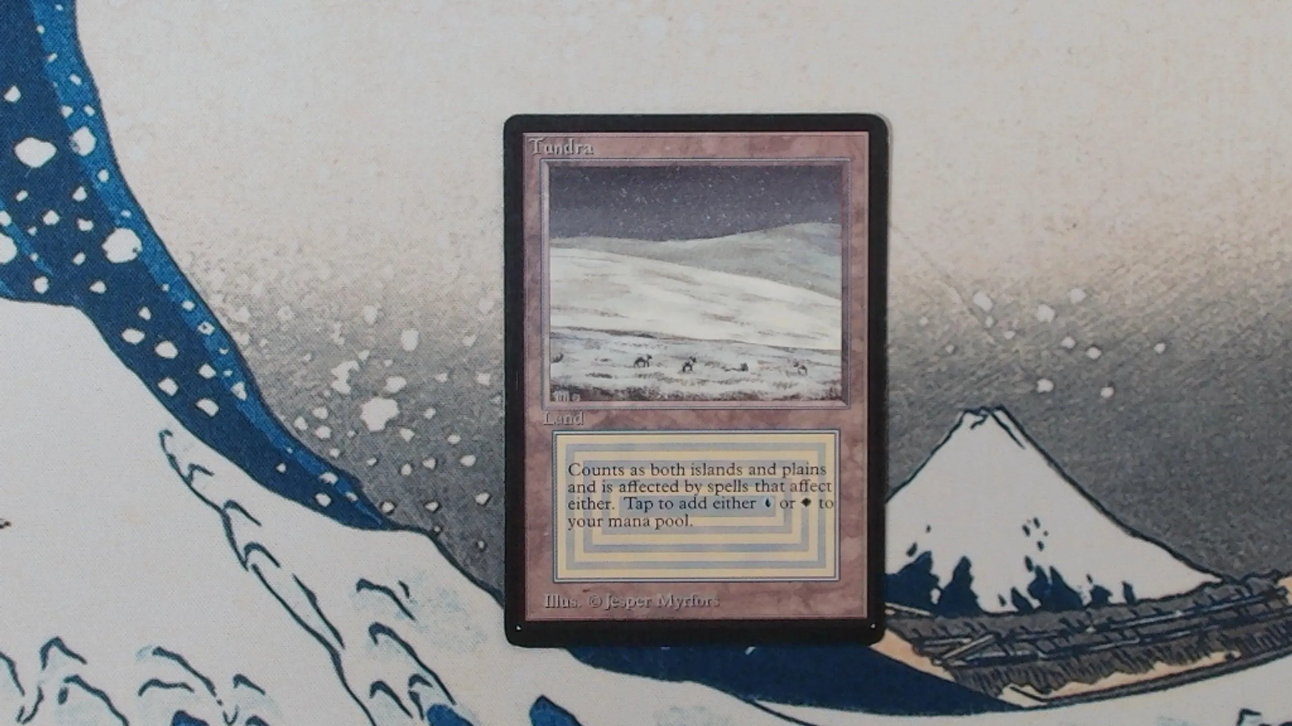 Tundra Limited Edition Beta #285 1993 Moderately Played MTG