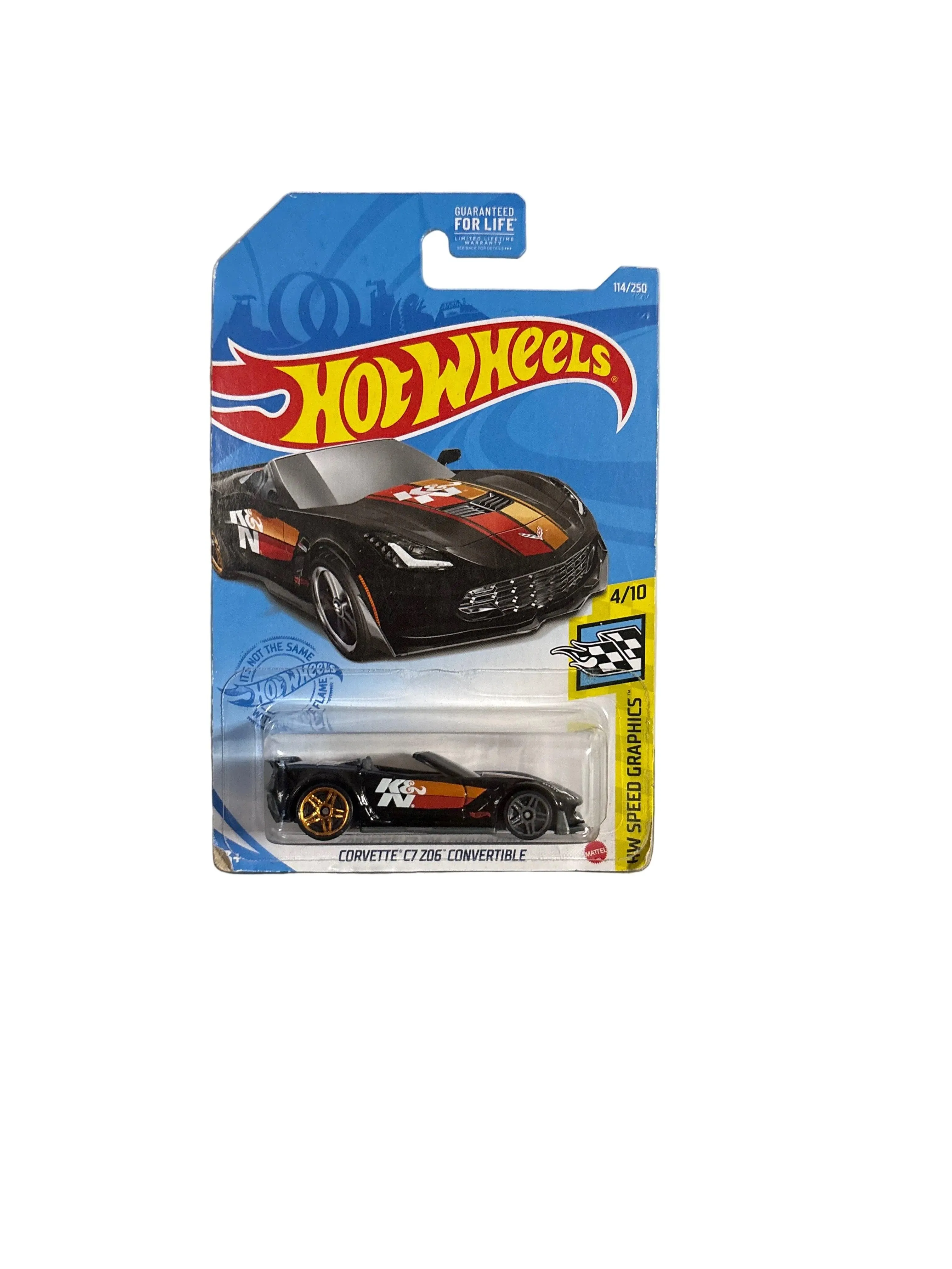 Hot Wheels Corvette C7 Z06 Convertible Diecast