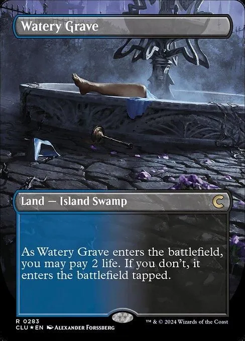Watery Grave (Retro Frame) Lightly Played MTG
