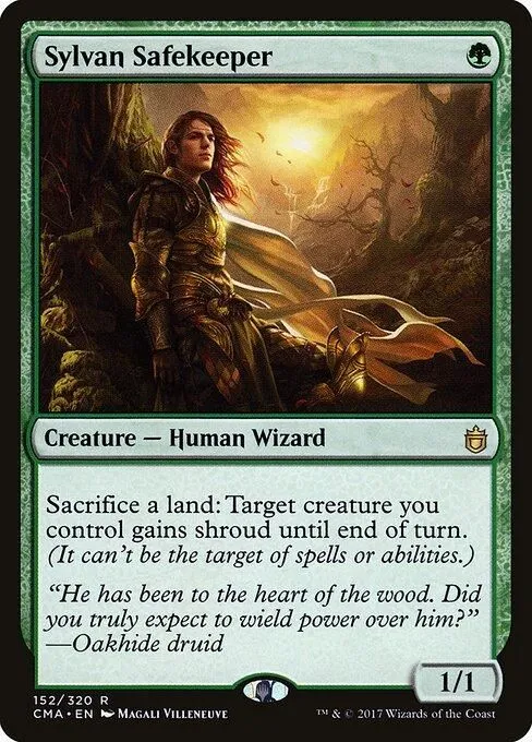 Sylvan Safekeeper (Galaxy Foil) Near Mint MTG