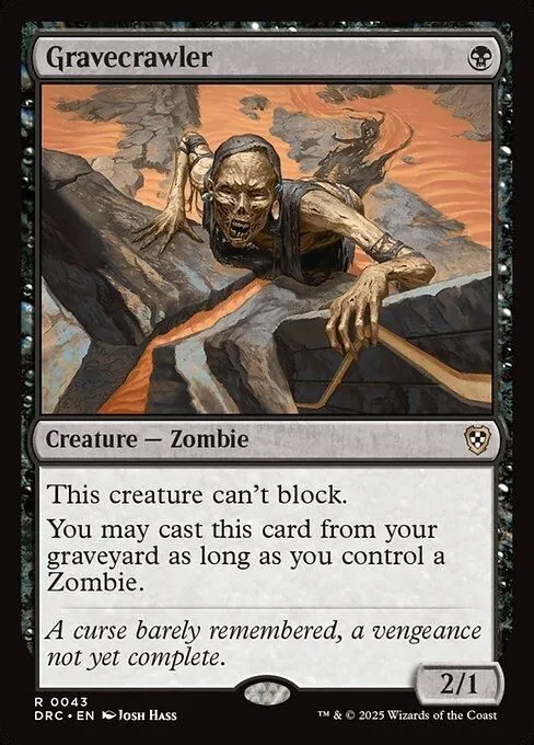 Gravecrawler (Foil) Near Mint MTG